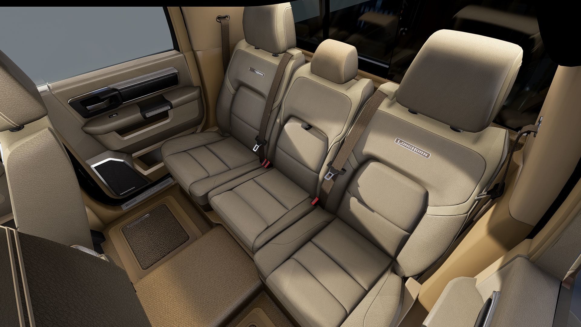 RAM 3500 Longhorn Mega Cab Dually 2024 Refresh 3D model_29