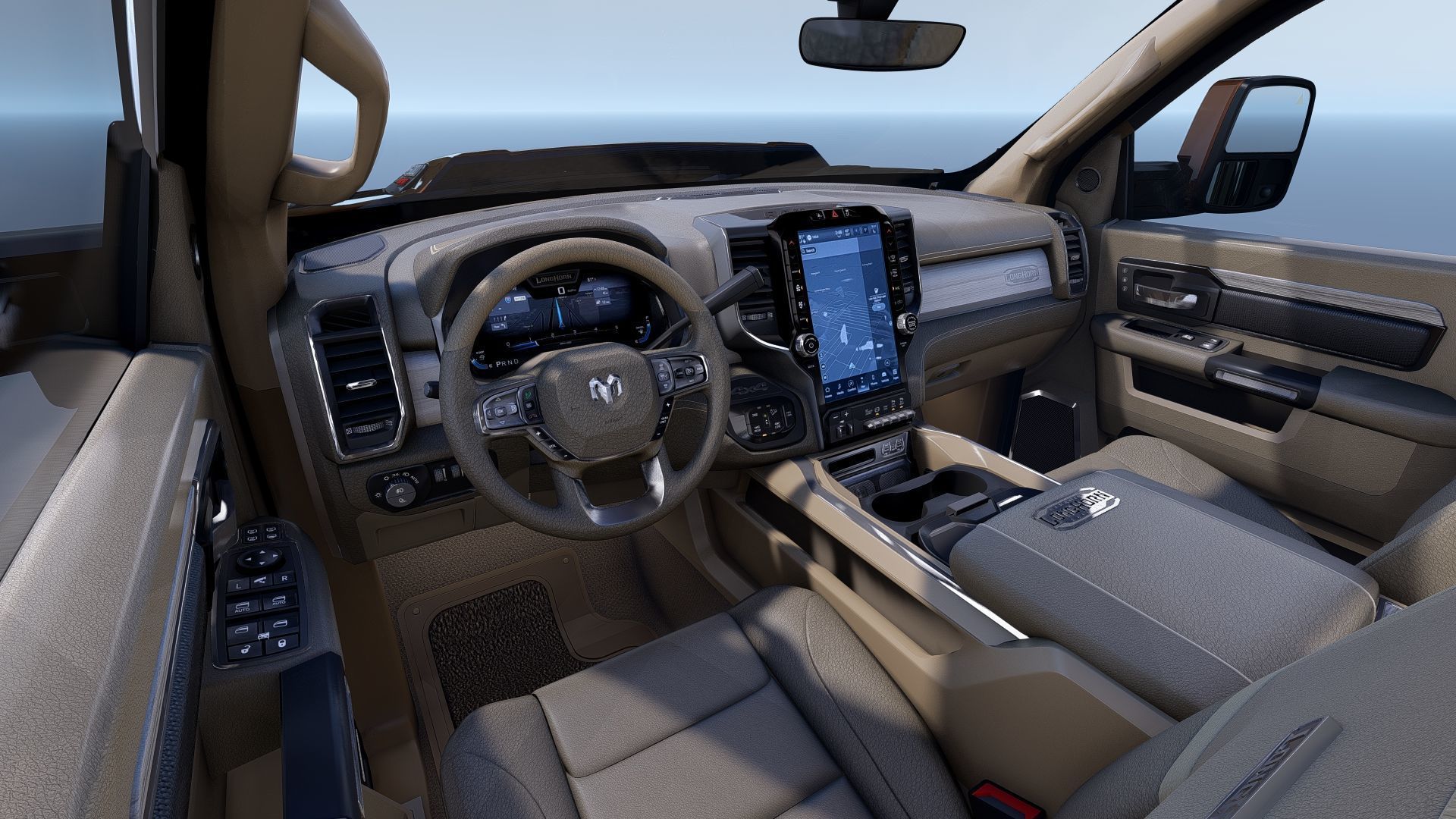 RAM 3500 Longhorn Mega Cab Dually 2024 Refresh 3D model_21