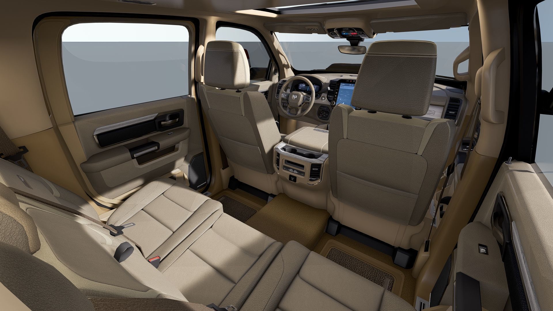 RAM 3500 Longhorn Mega Cab Dually 2024 Refresh 3D model_28