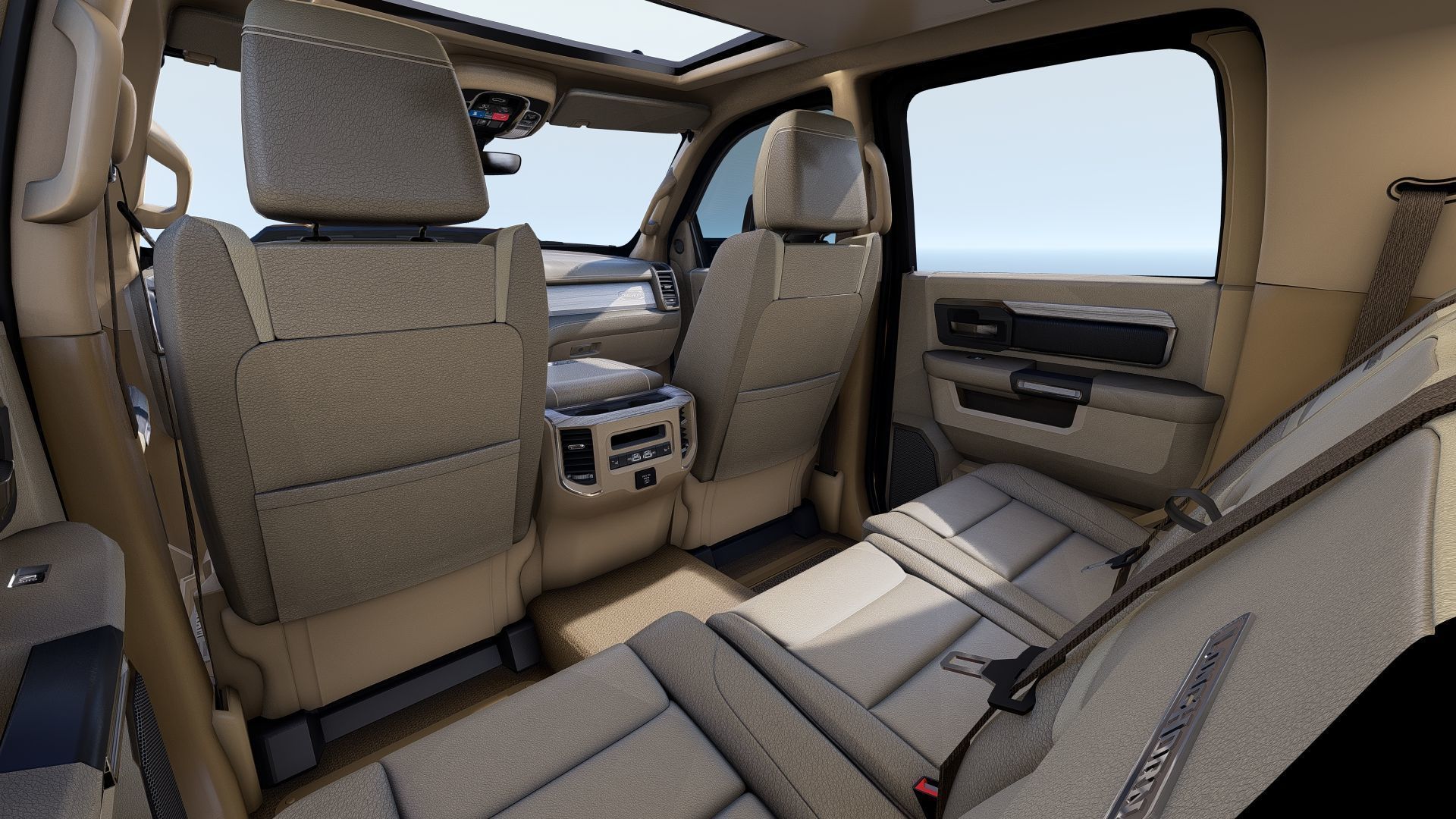 RAM 3500 Longhorn Mega Cab Dually 2024 Refresh 3D model_27