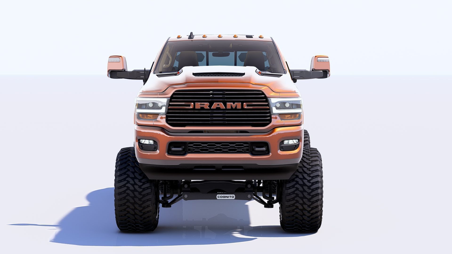 RAM 3500 Longhorn Mega Cab Dually 2024 Refresh 3D model_5
