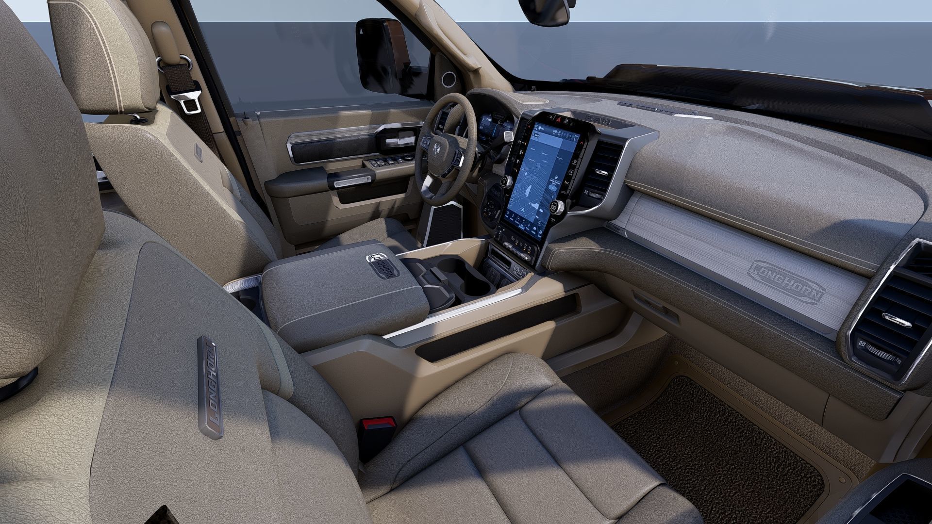 RAM 3500 Longhorn Mega Cab Dually 2024 Refresh 3D model_22