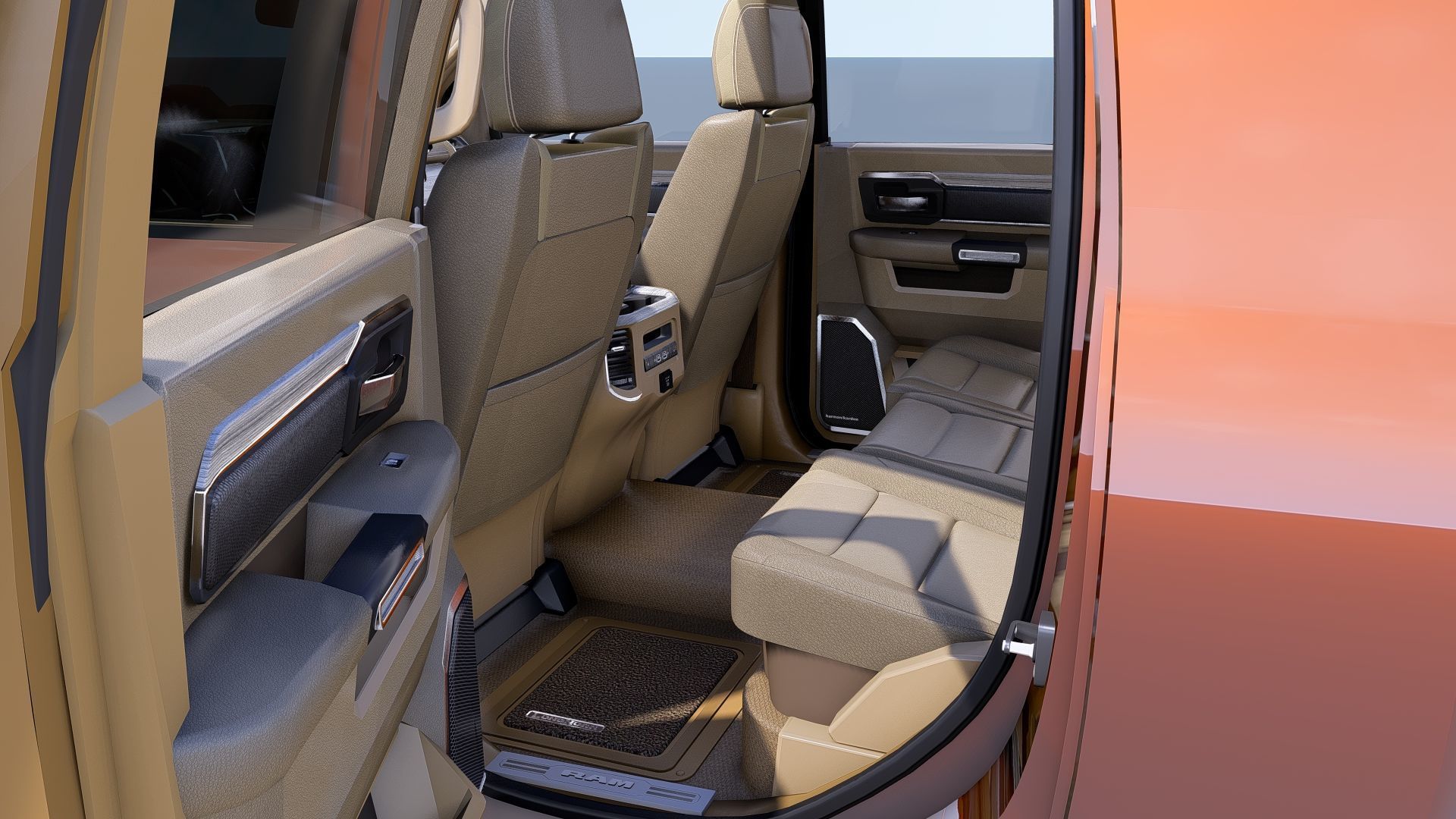 RAM 3500 Longhorn Mega Cab Dually 2024 Refresh 3D model_18