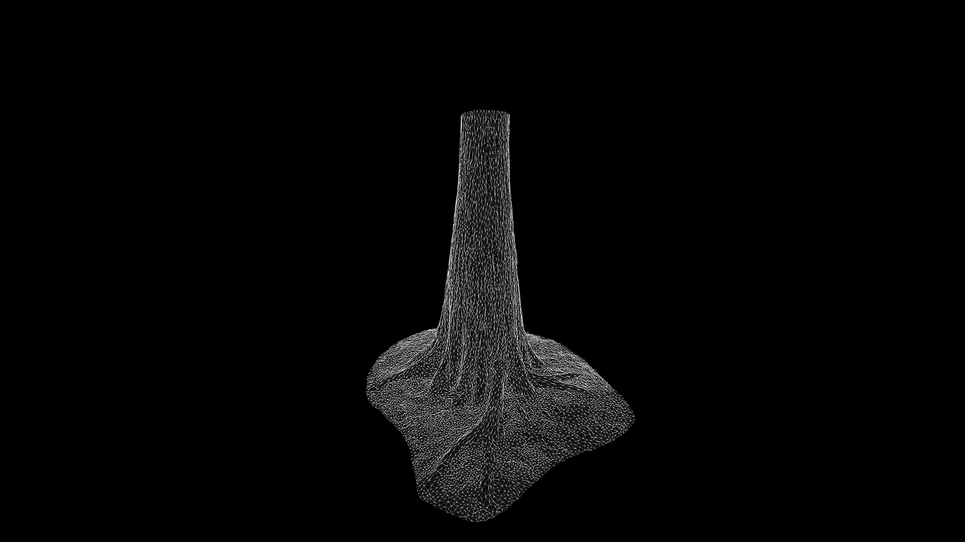 Taxodium ascendens Low-poly 3D model_87