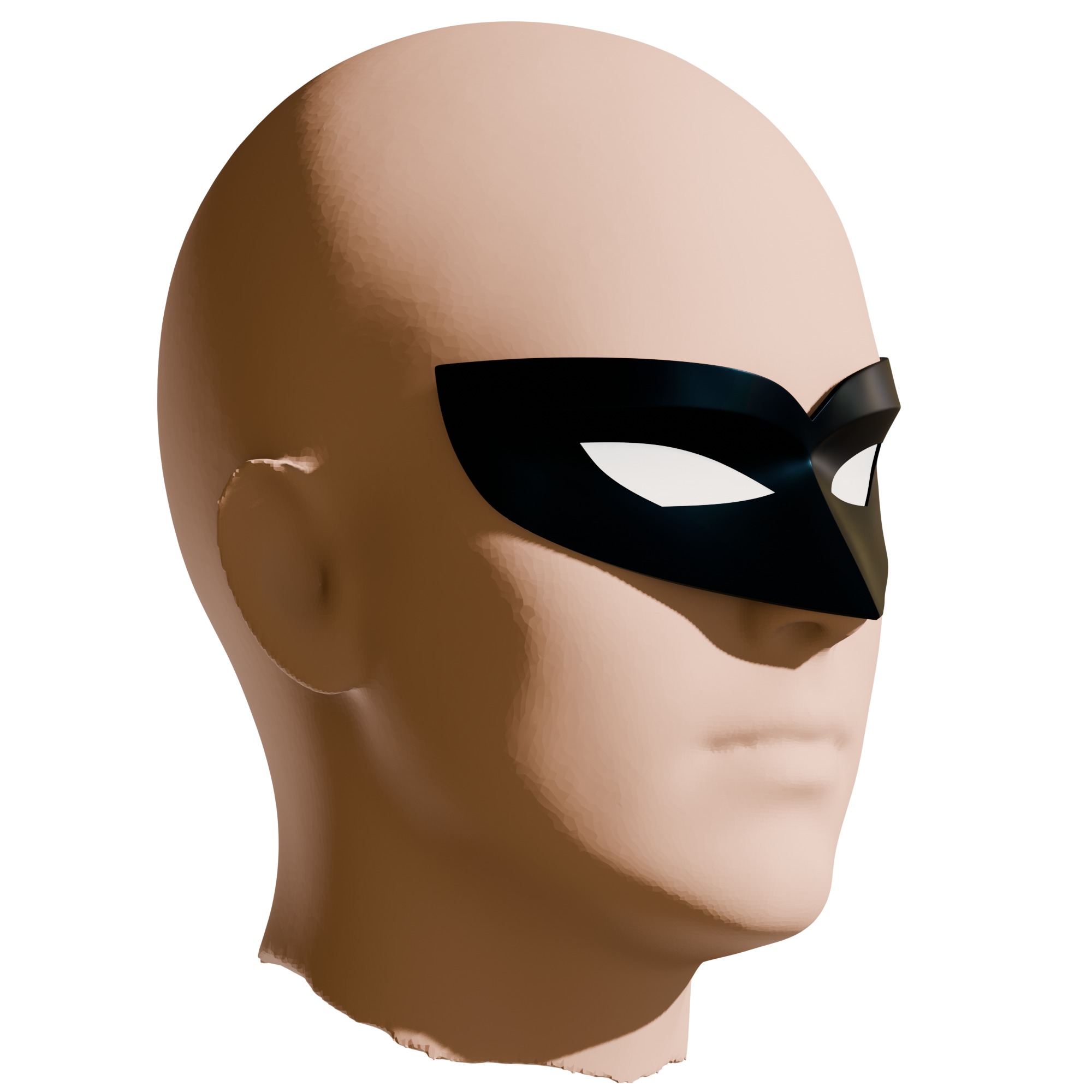 BTAS Nightwing Mask 3D Printable Model 3D print model_1
