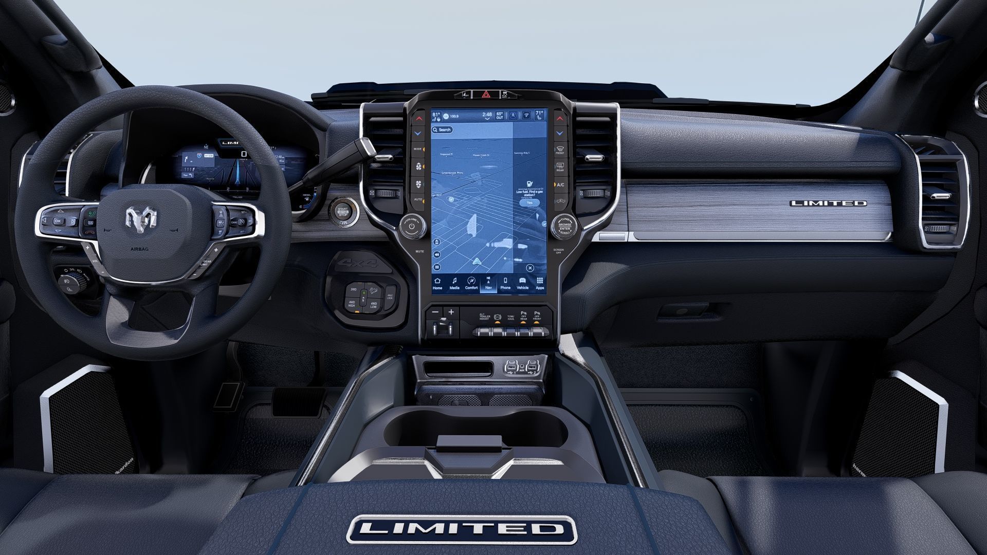 RAM 2500 Limited Mega Cab Lifted 2024 Refresh 3D model_26