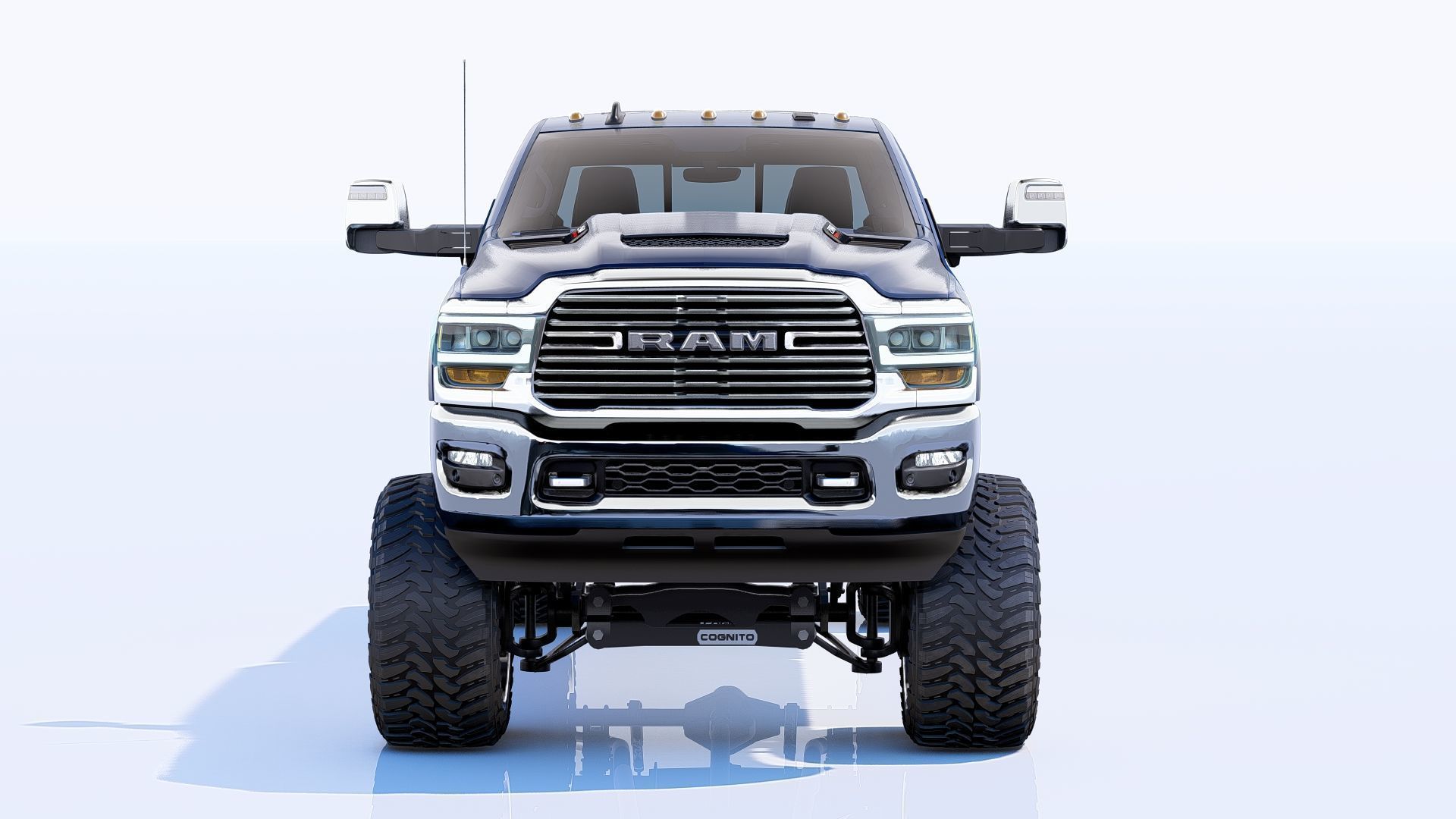 RAM 2500 Limited Mega Cab Lifted 2024 Refresh 3D model_2