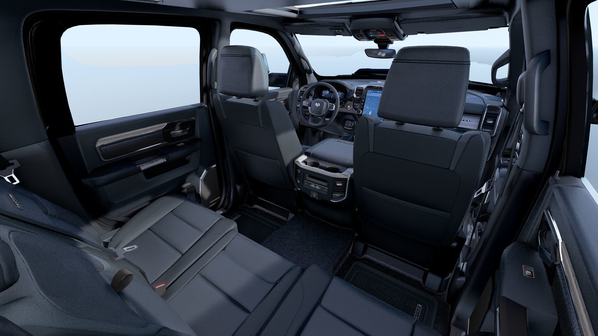 RAM 2500 Limited Mega Cab Lifted 2024 Refresh 3D model_28