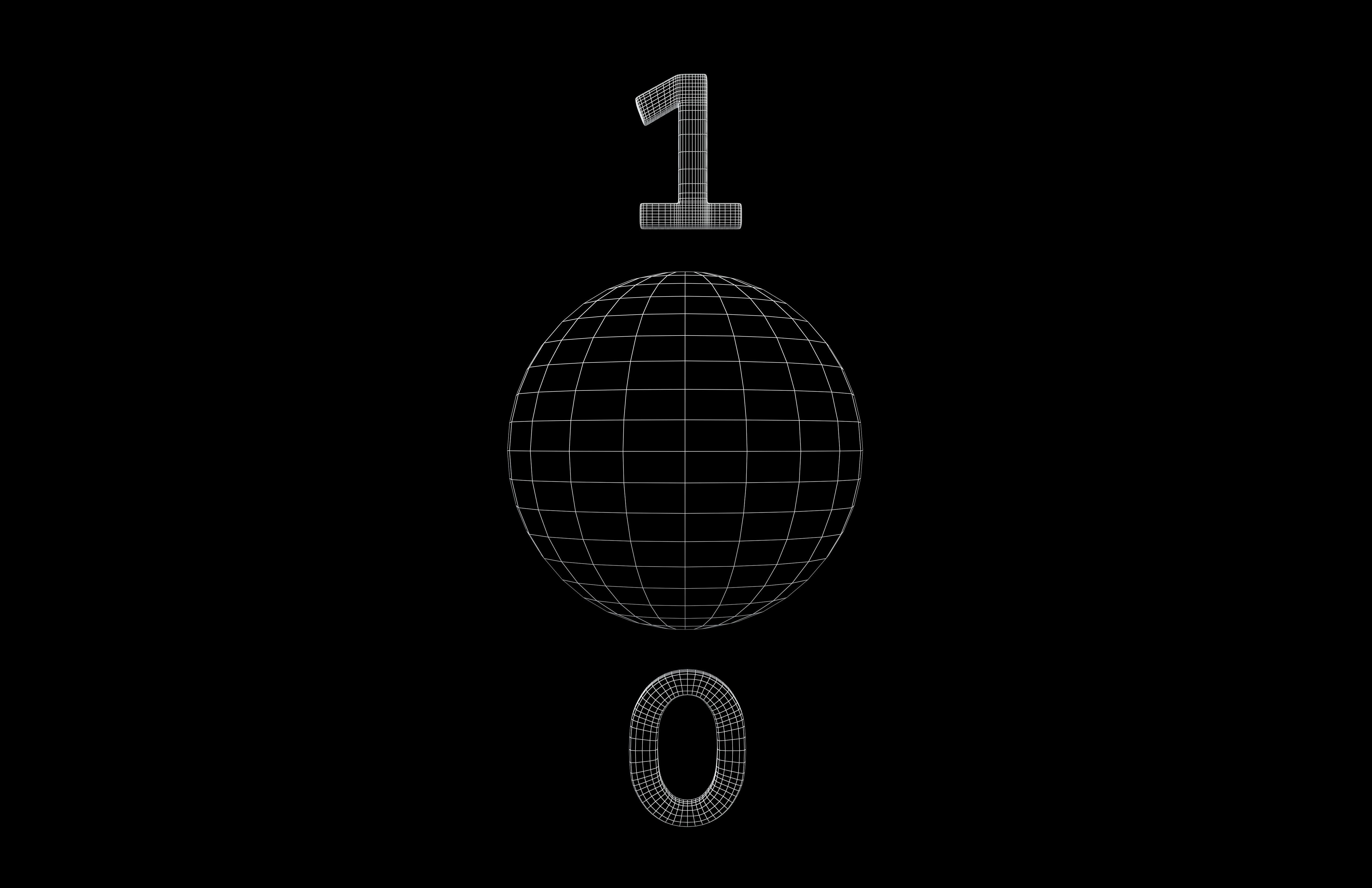 Qubits v1 001 Low-poly 3D model_7