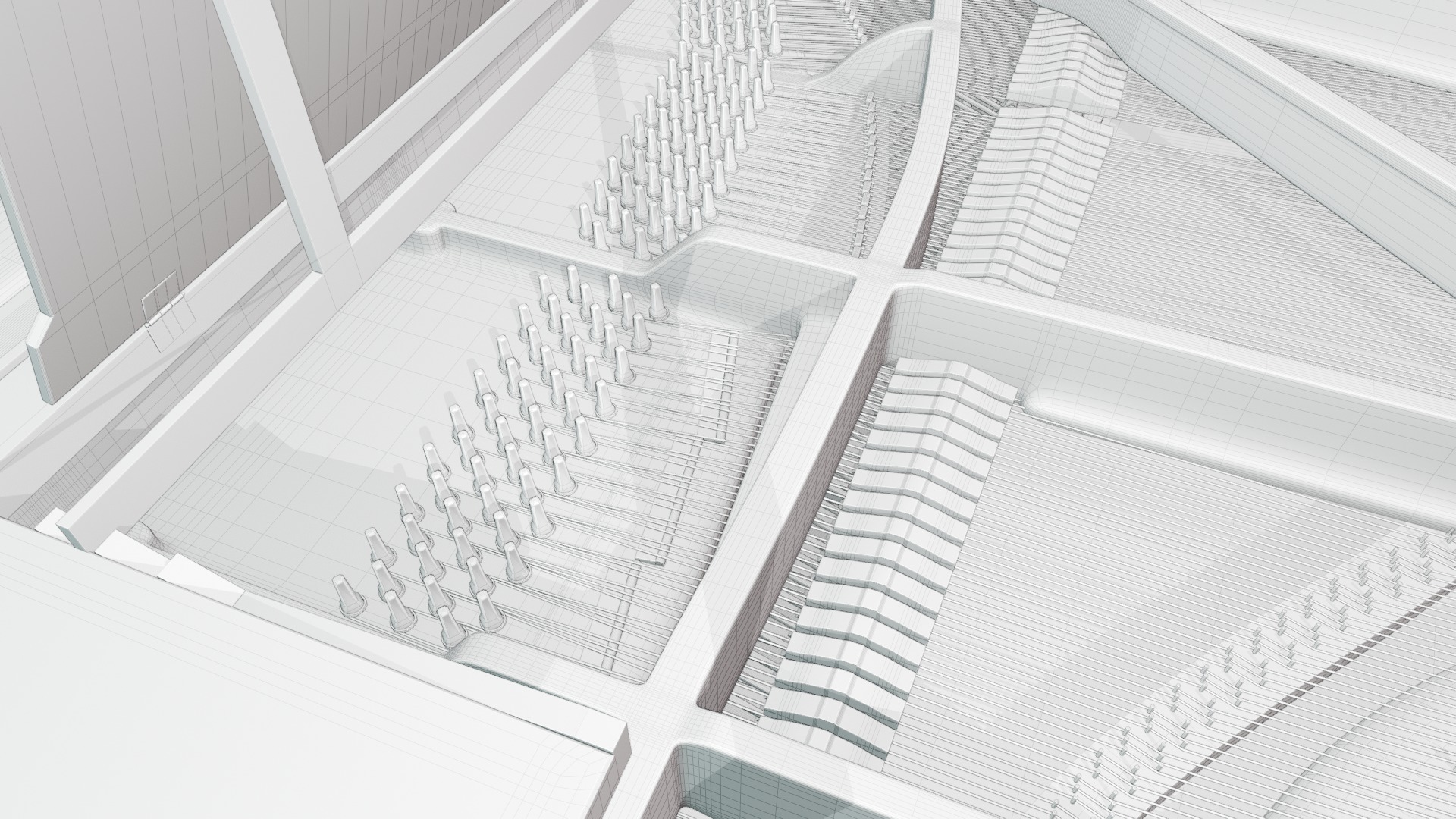 Steinway and Sons D 274 3D model_13