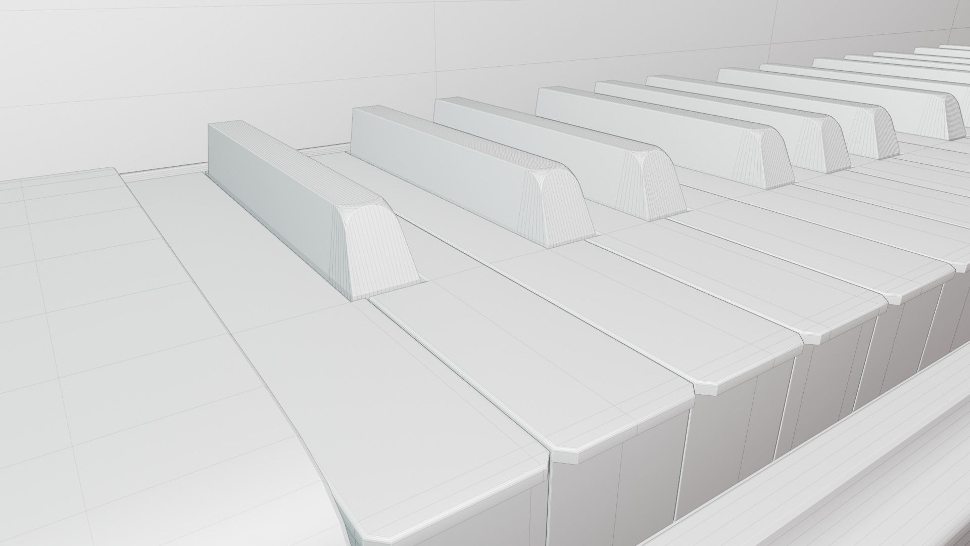 Steinway and Sons D 274 3D model_12