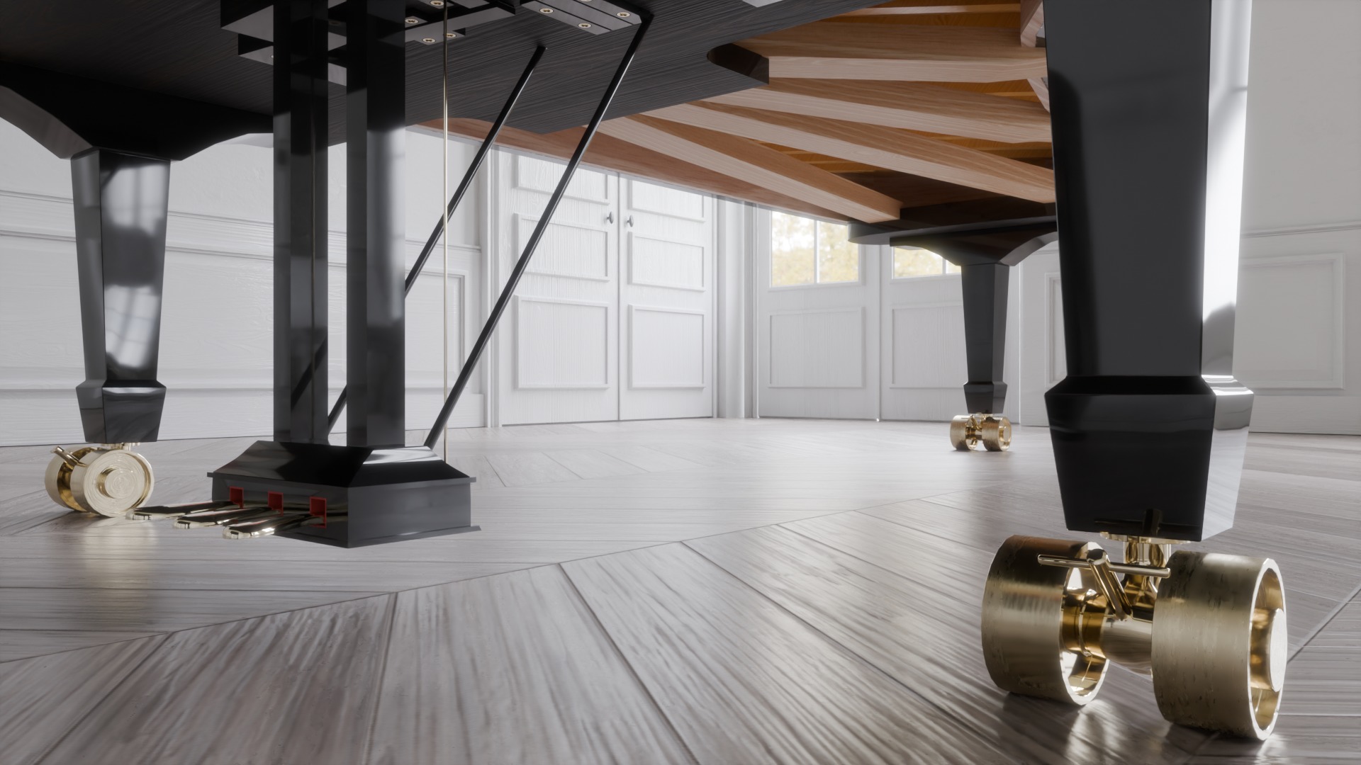 Steinway and Sons D 274 3D model_6