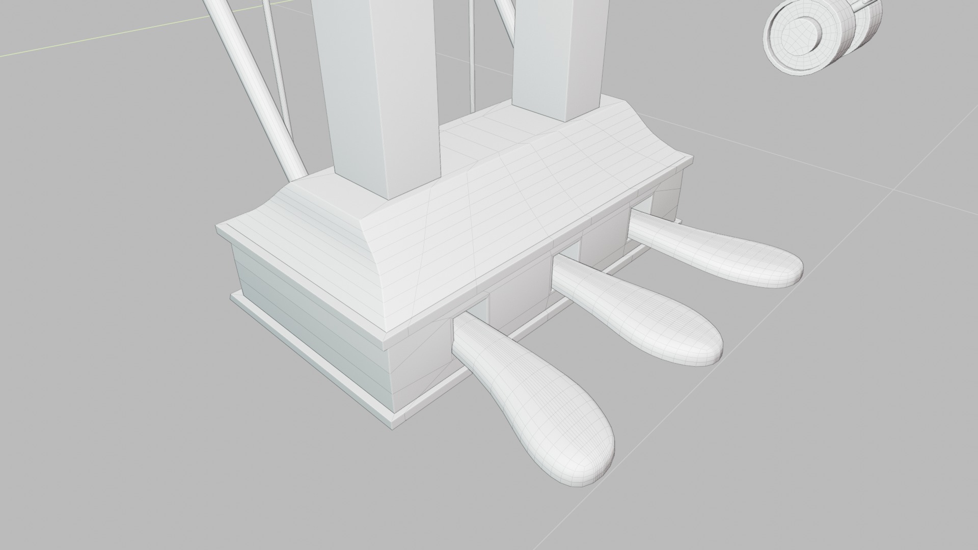 Steinway and Sons D 274 3D model_14