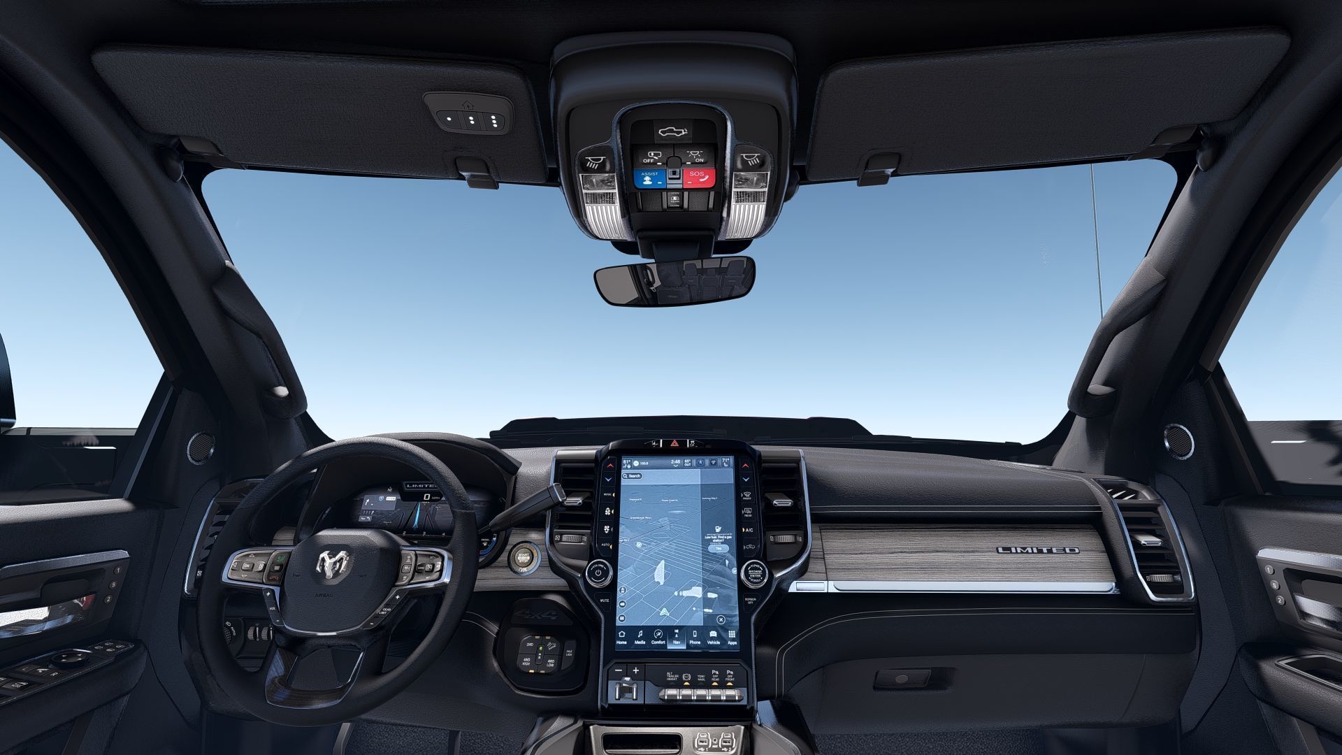 RAM 2500 Limited Mega Cab Stock 2024 Refresh 3D model_30