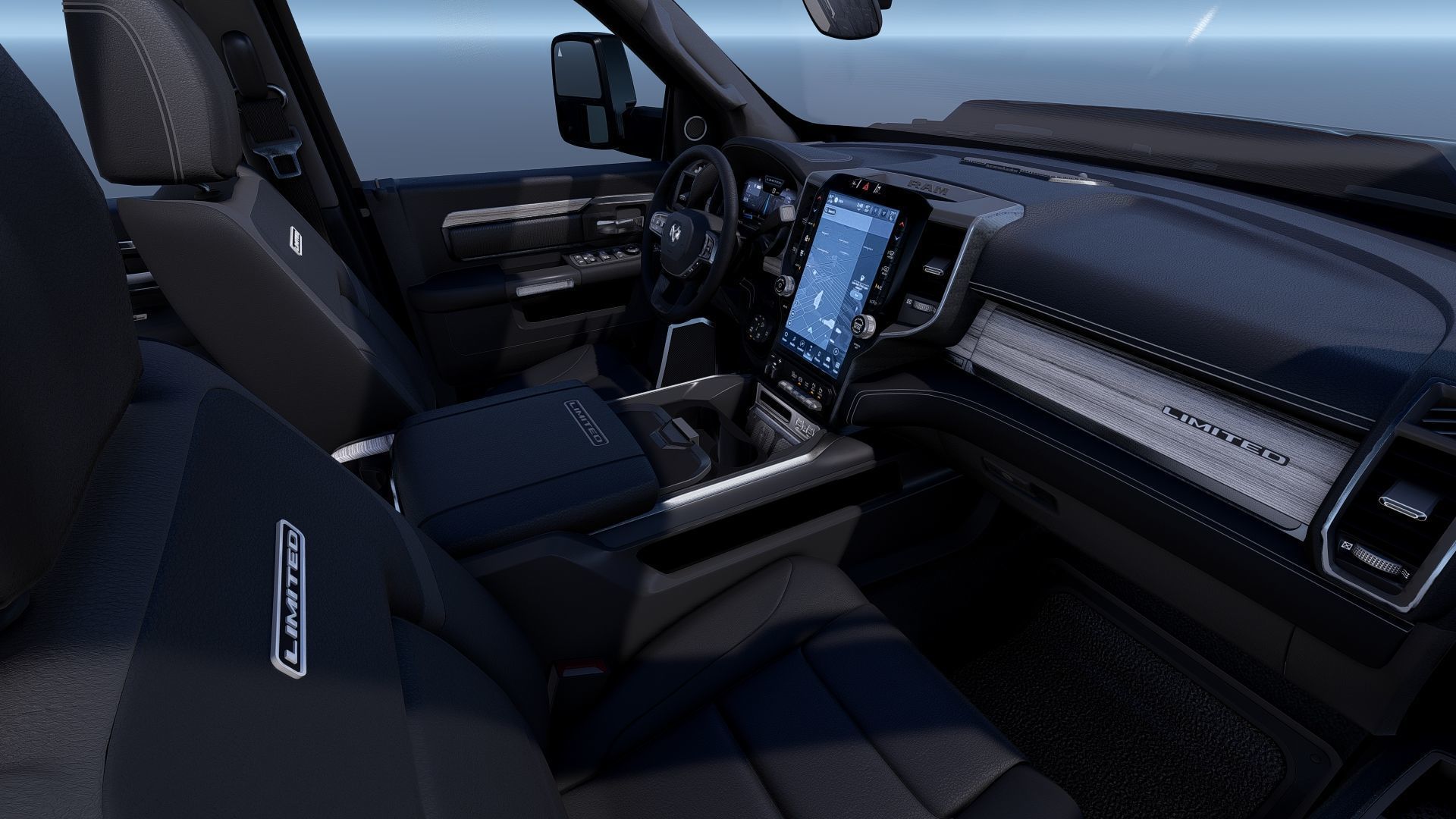 RAM 2500 Limited Mega Cab Stock 2024 Refresh 3D model_27