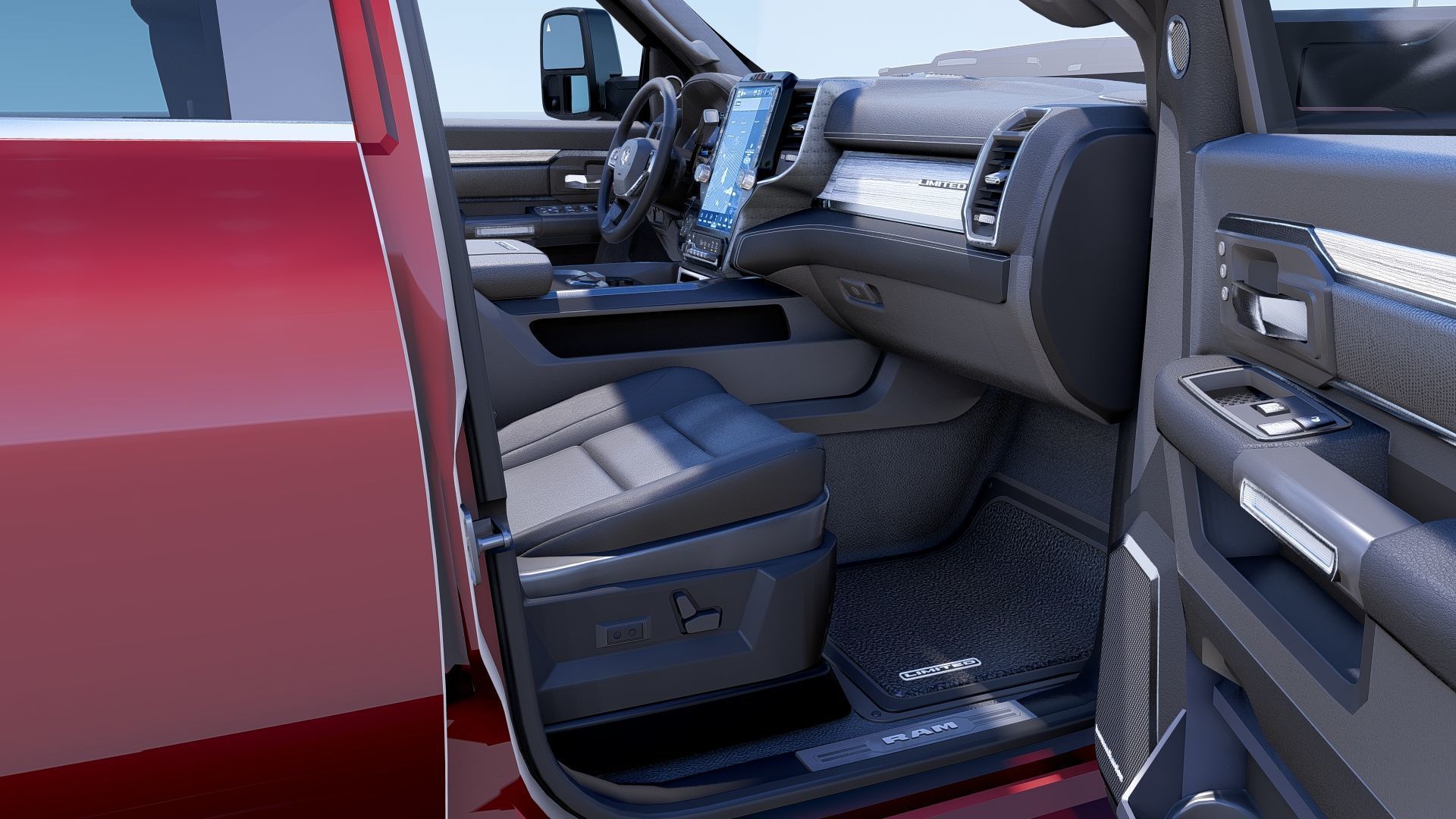 RAM 2500 Limited Mega Cab Stock 2024 Refresh 3D model_23