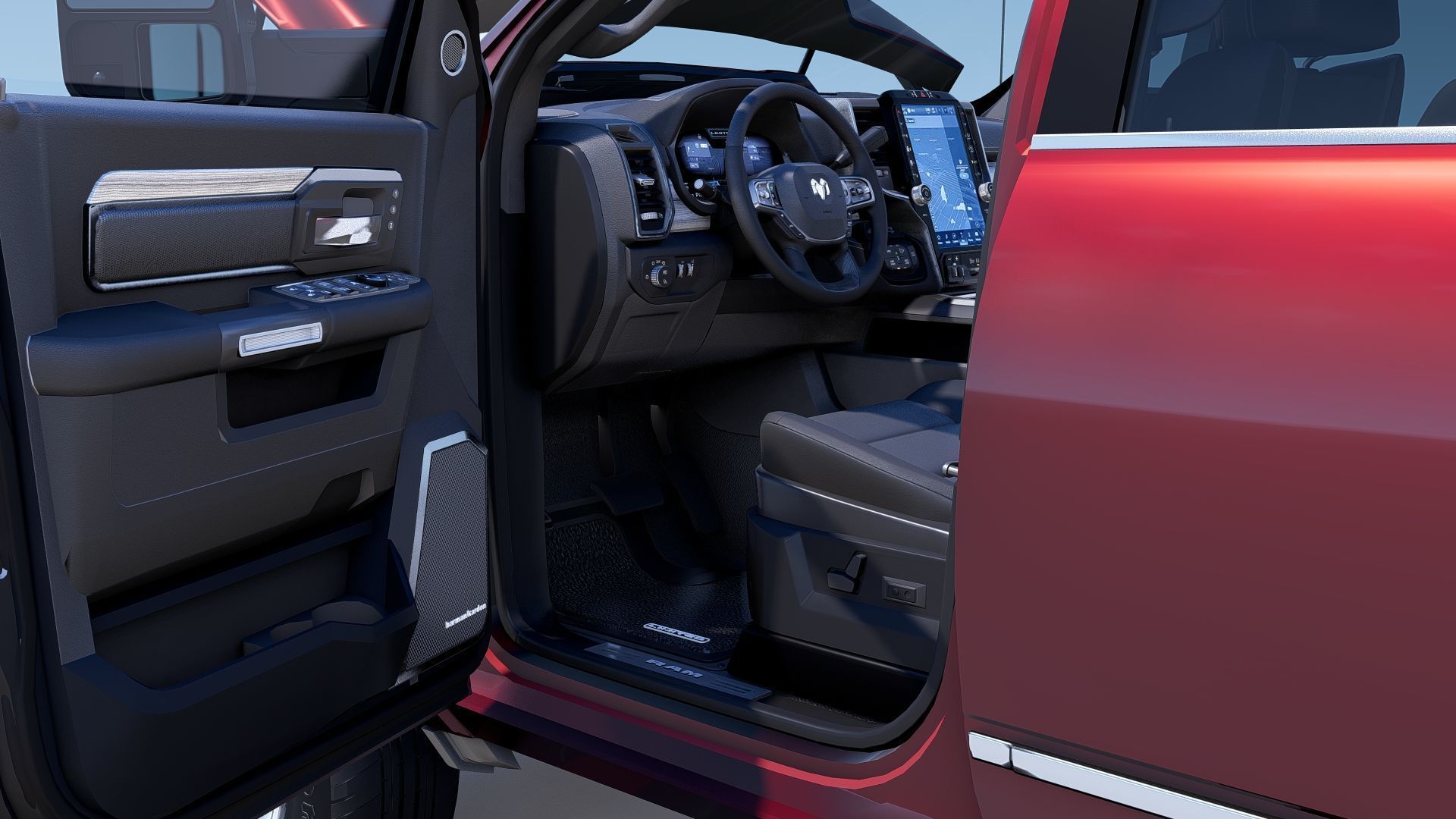 RAM 2500 Limited Mega Cab Stock 2024 Refresh 3D model_20