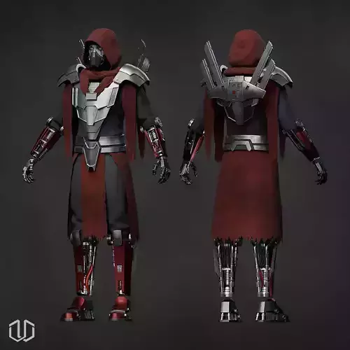 SWTOR Sith Concept character One12 Kit 3D print model
