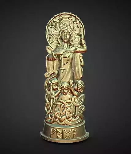 Queen Freyja statue Goddess of Marriage