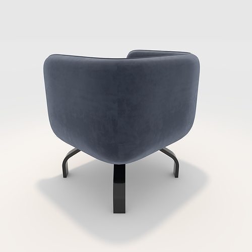 Armchair 25 3D model 7