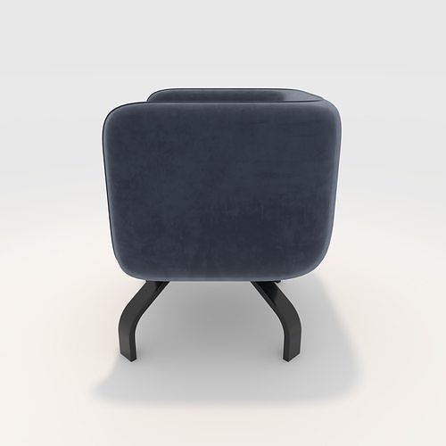 Armchair 25 3D model 5