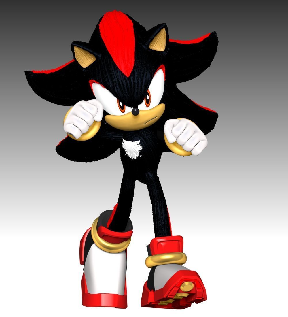 Shadow - Sonic the Hedgehog 3 3D print model_2