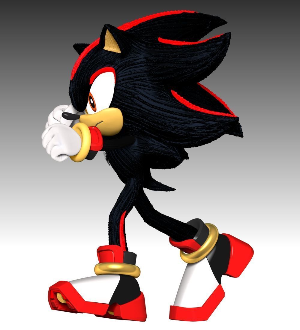 Shadow - Sonic the Hedgehog 3 3D print model_6