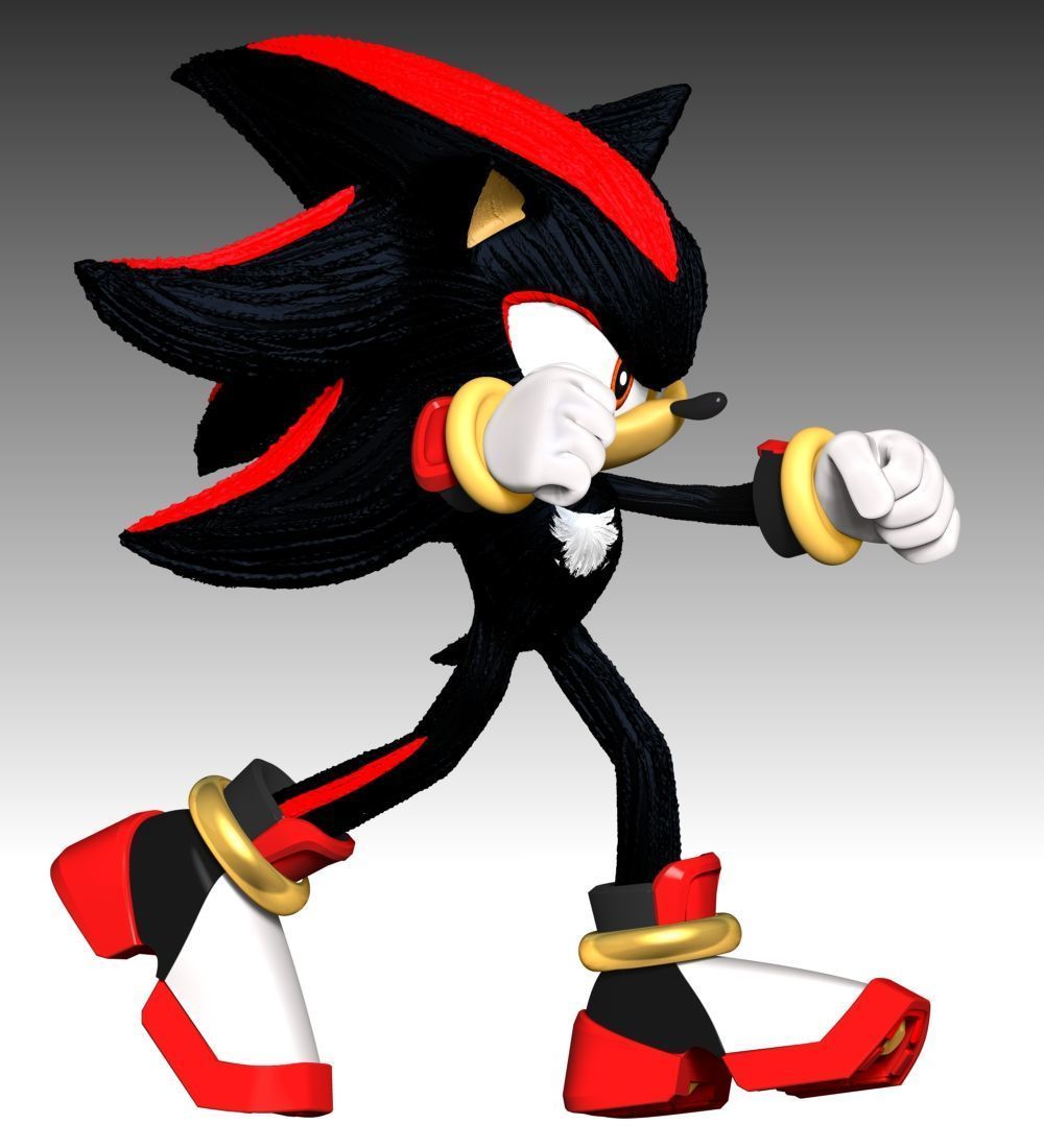 Shadow - Sonic the Hedgehog 3 3D print model_5