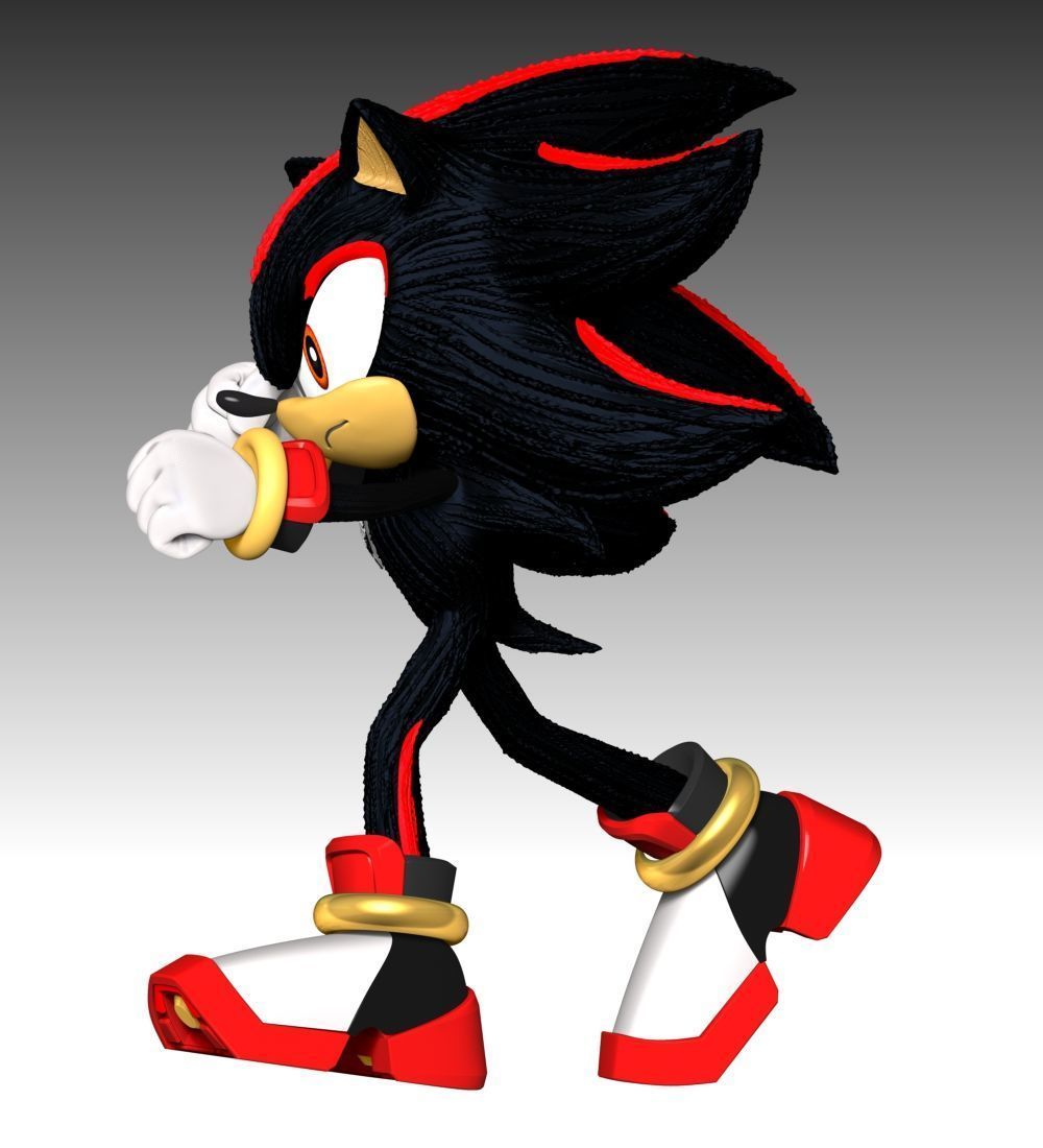 Shadow - Sonic the Hedgehog 3 3D print model_8