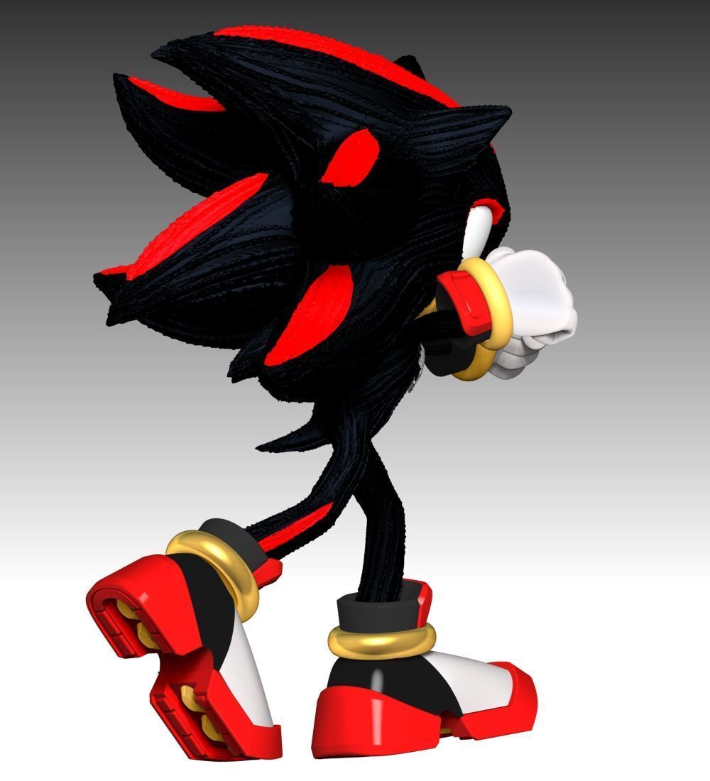 Shadow - Sonic the Hedgehog 3 3D print model_9