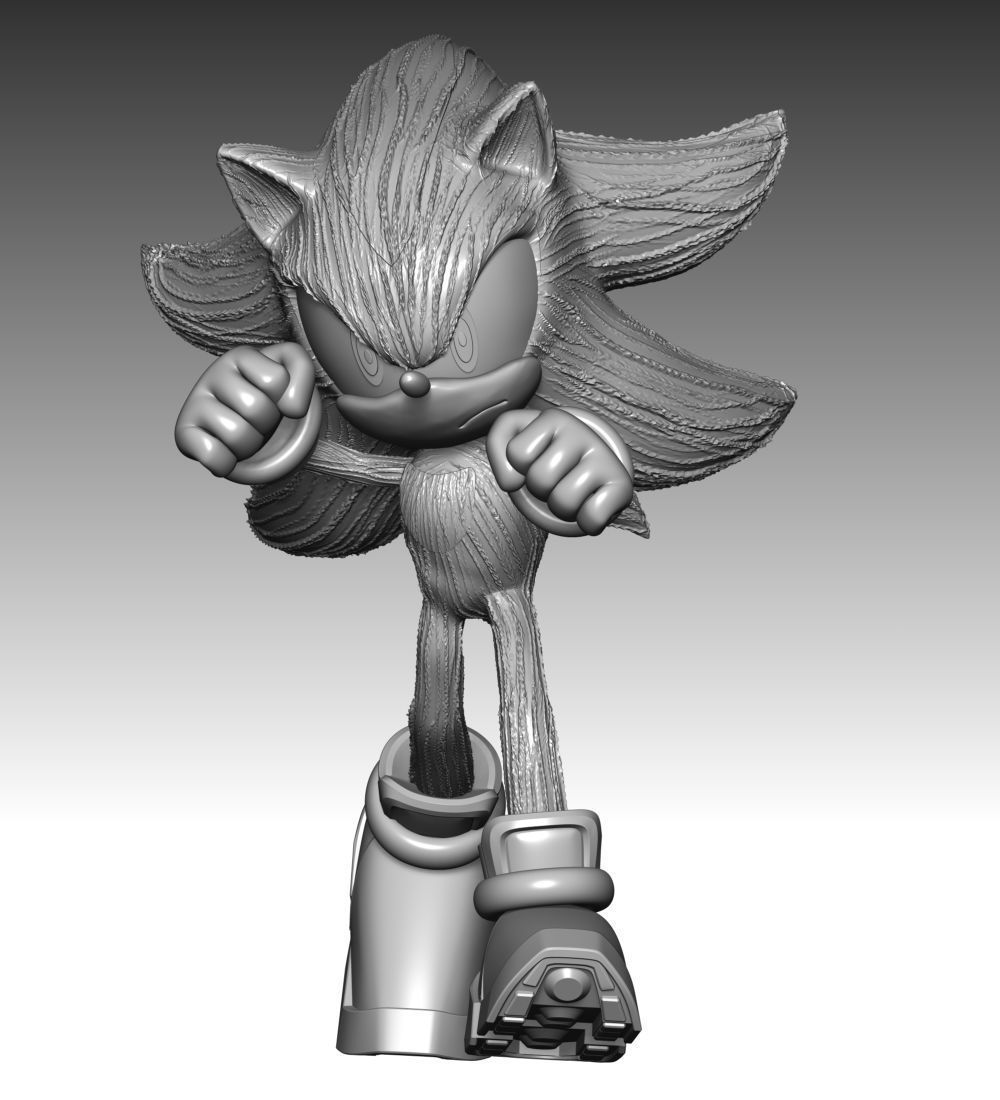 Shadow - Sonic the Hedgehog 3 3D print model_4