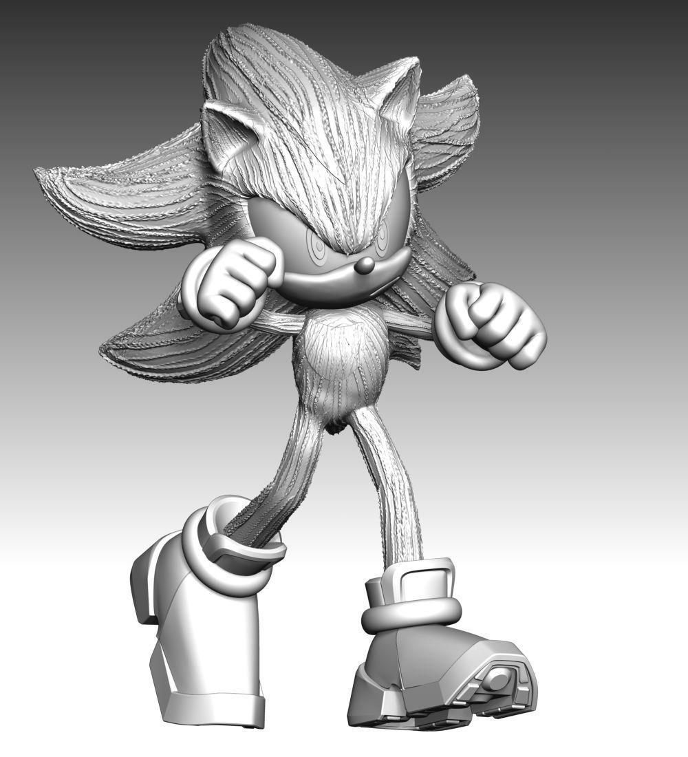 Shadow - Sonic the Hedgehog 3 3D print model_10