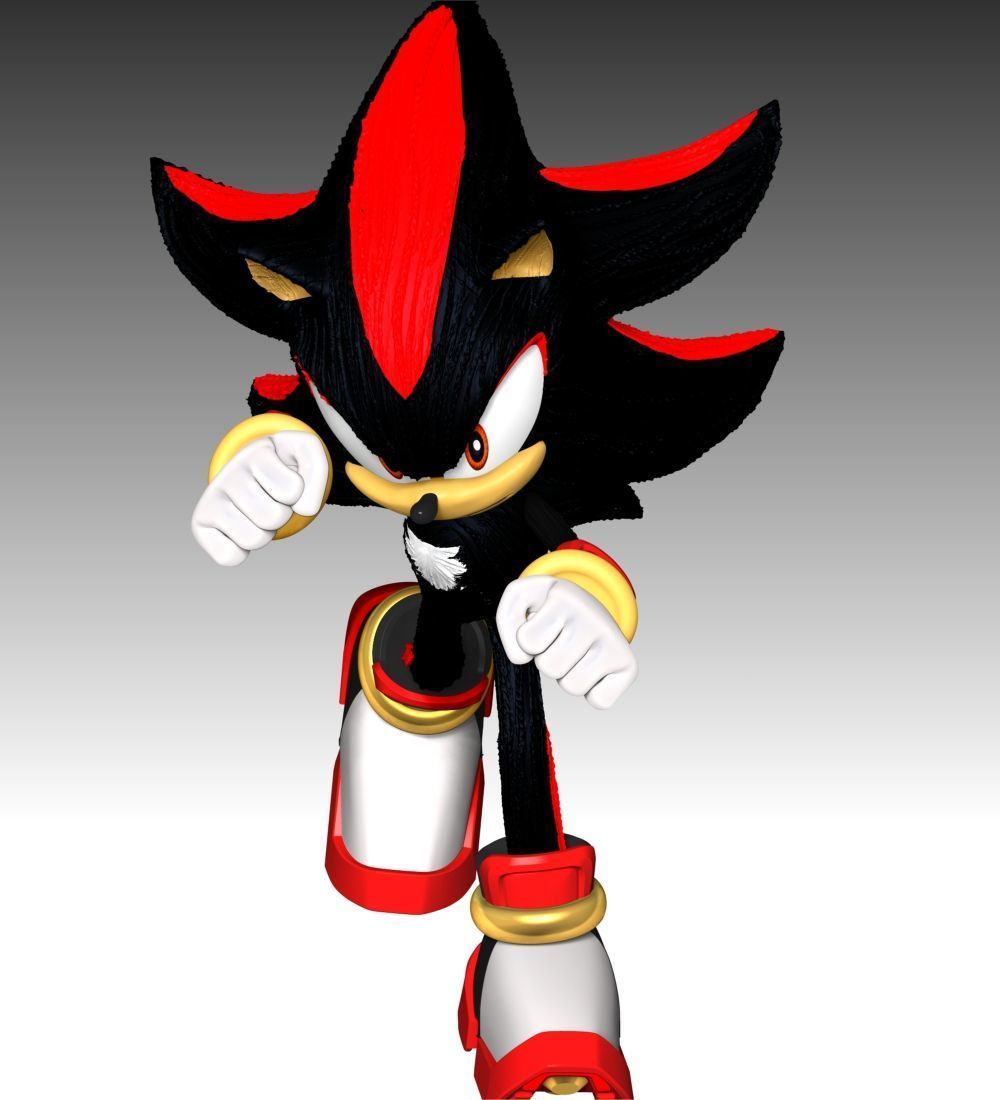 Shadow - Sonic the Hedgehog 3 3D print model_7