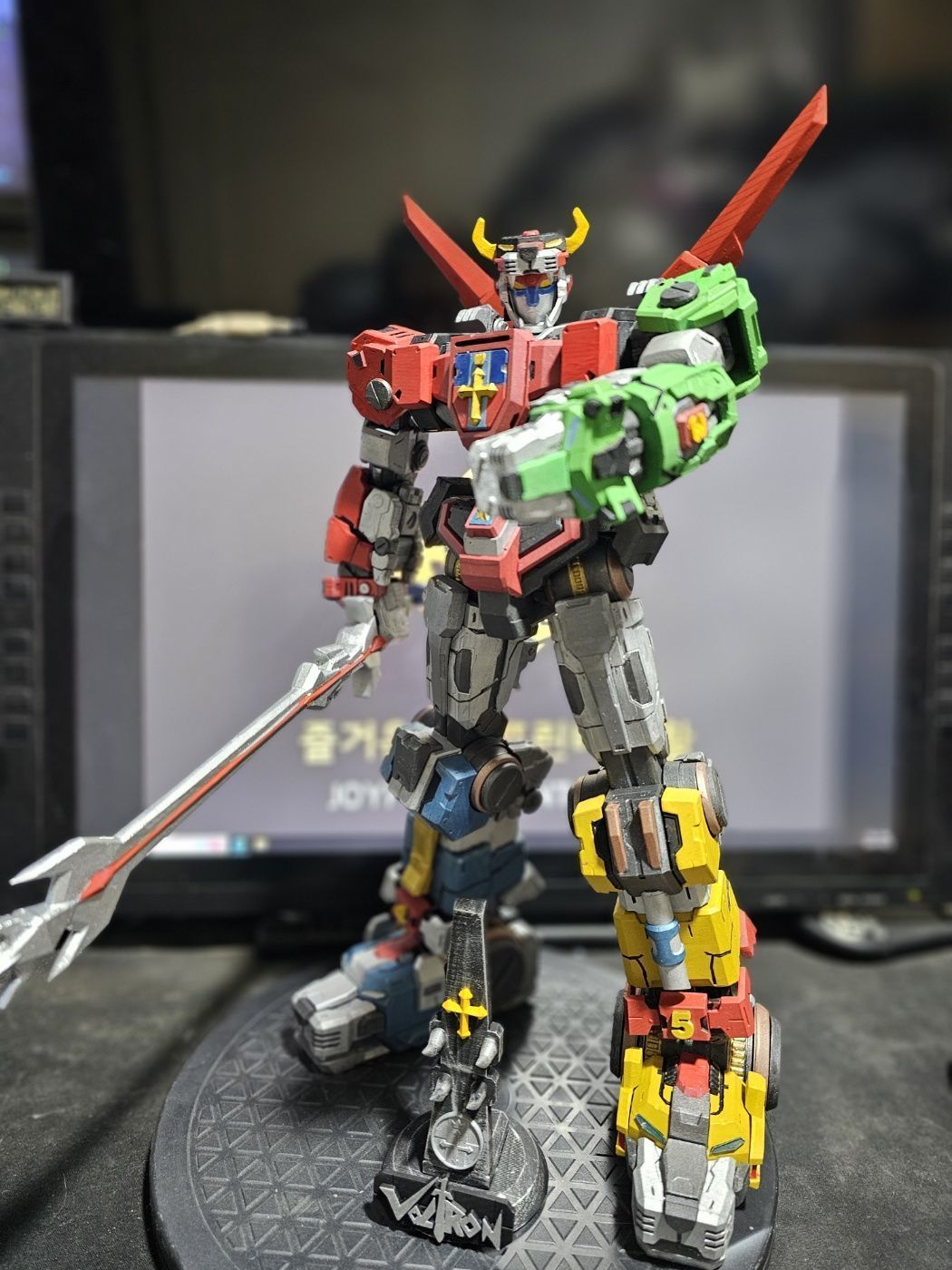 Voltron 3D print model_10