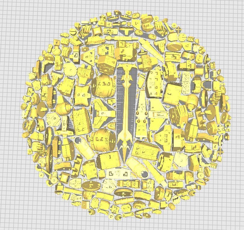 Voltron 3D print model_14