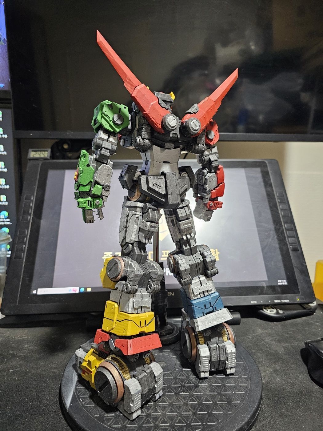Voltron 3D print model_2