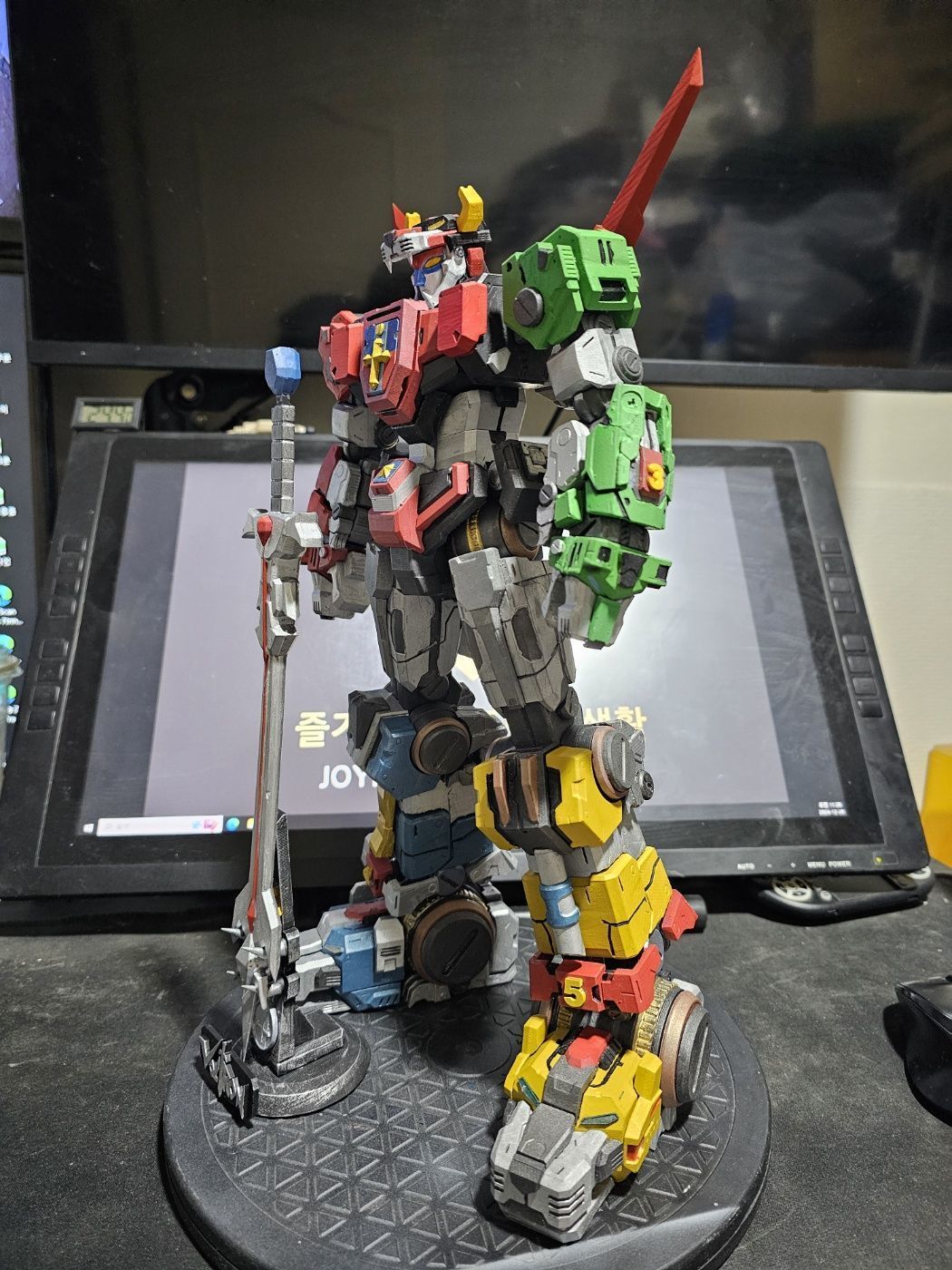 Voltron 3D print model_1