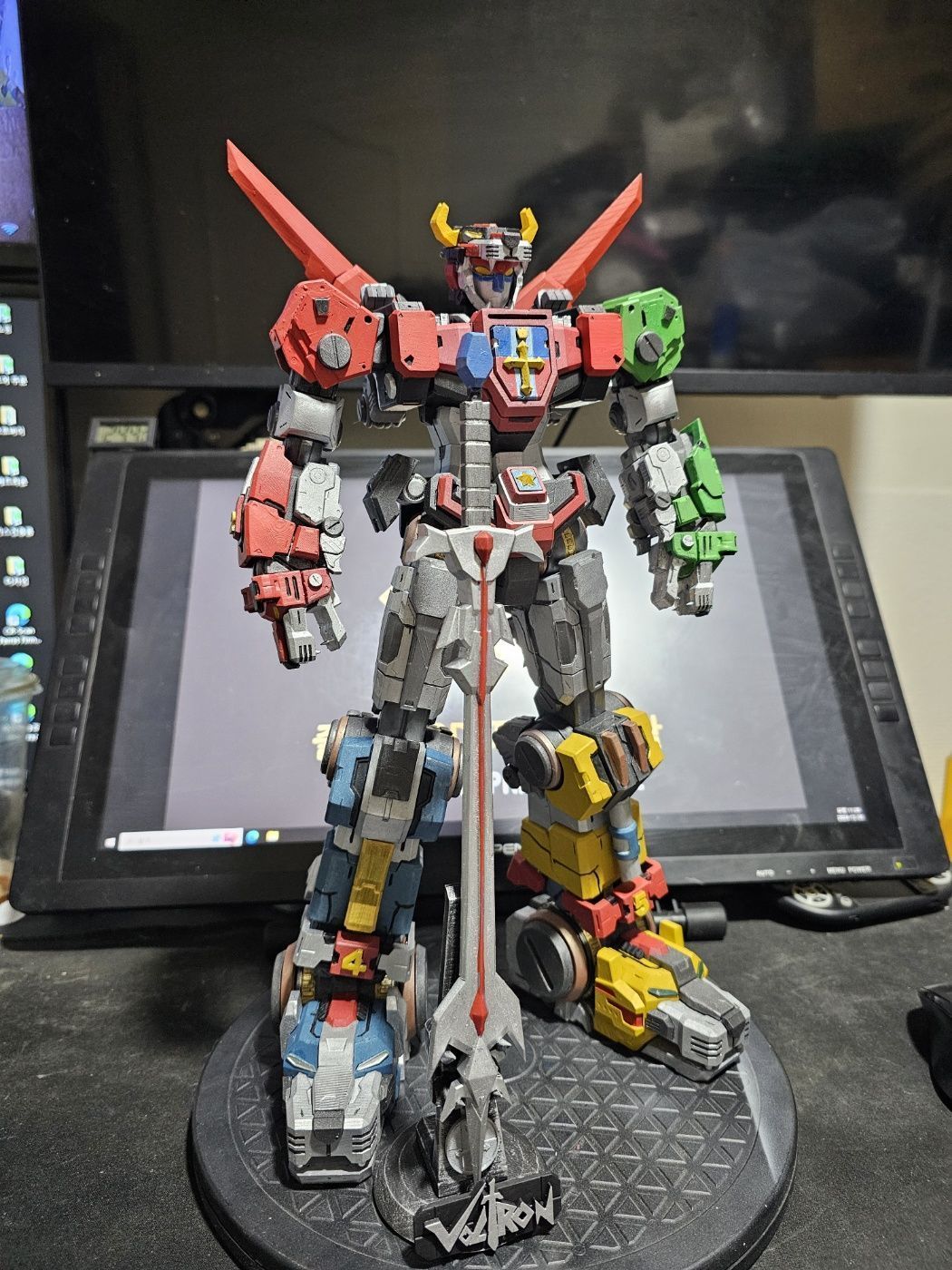 Voltron 3D print model_4