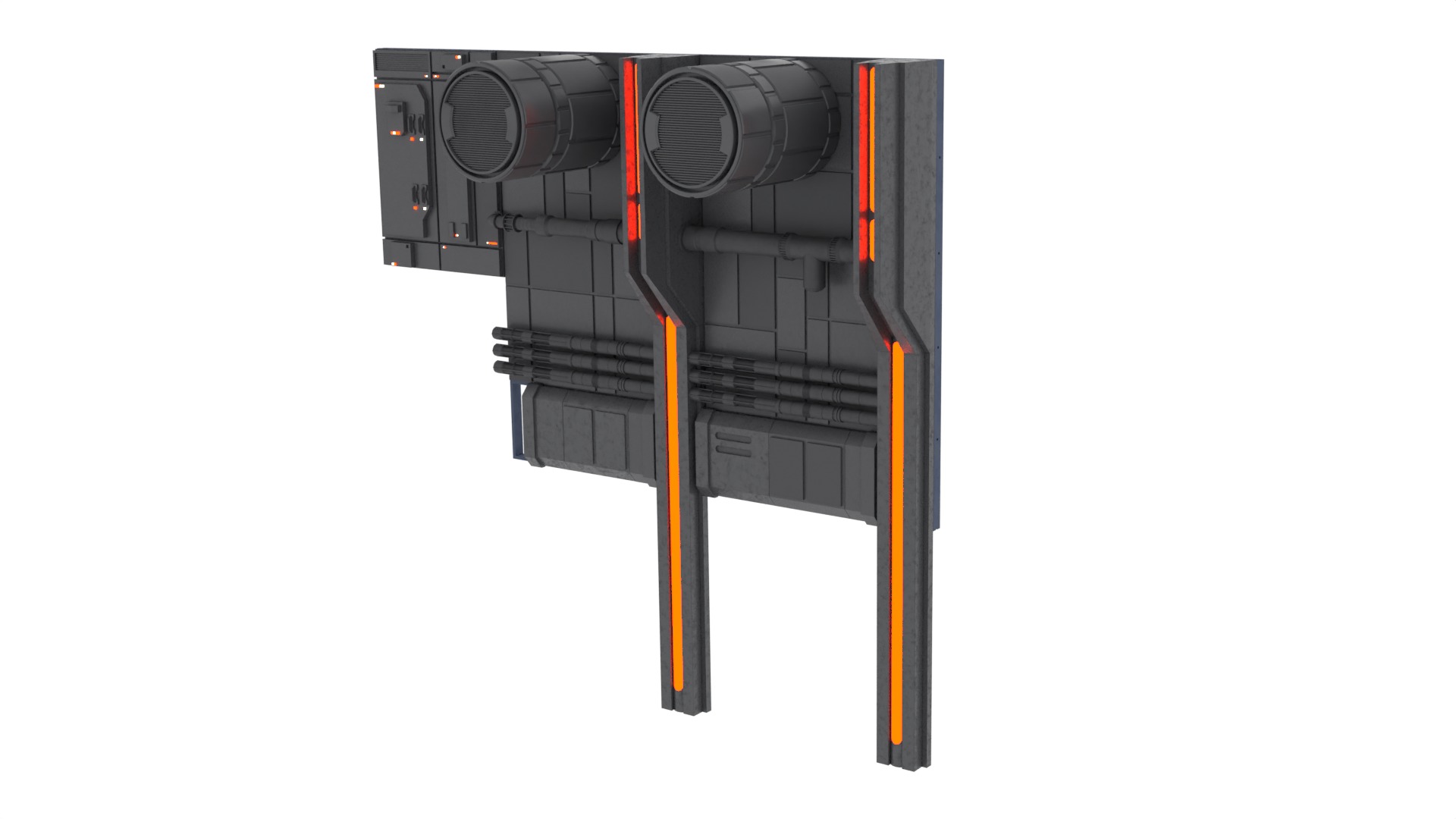 Set 1c - Death Star Control Engineering 1-6 scale Hottoys 3D print model_53