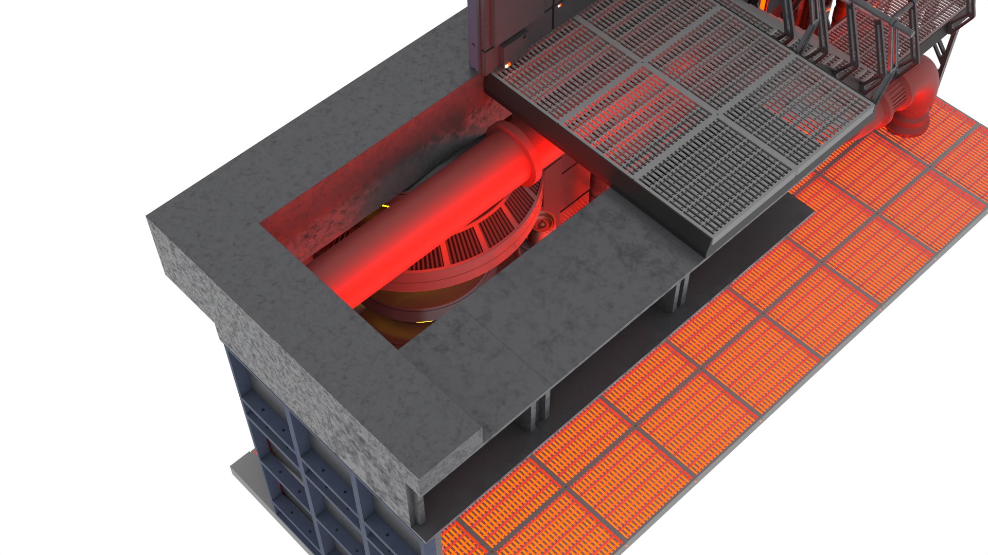 Set 1c - Death Star Control Engineering 1-6 scale Hottoys 3D print model_77