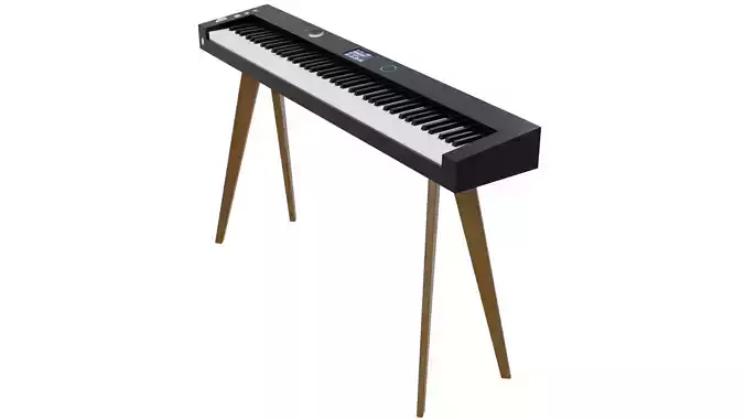 Piano Low-poly 3D model