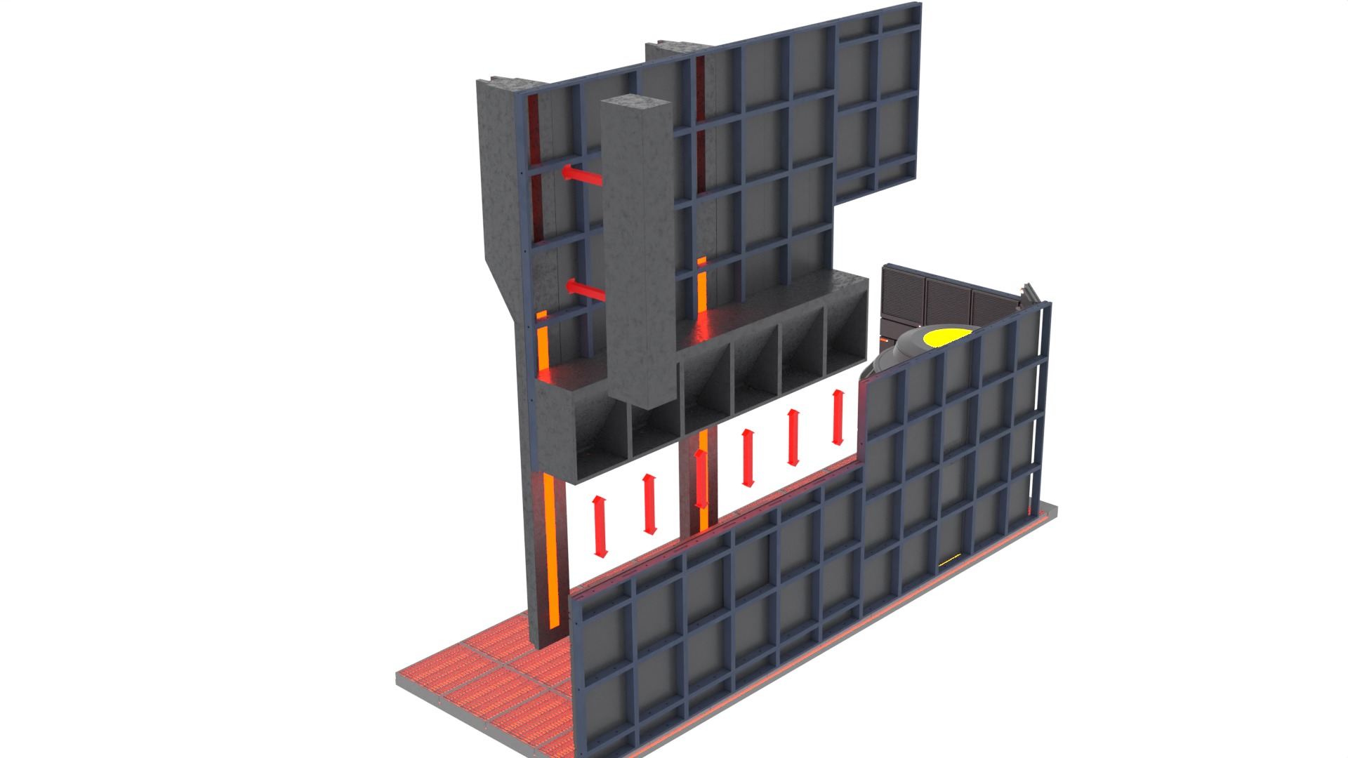 Set 1c - Death Star Control Engineering 1-6 scale Hottoys  3D Model Collection_85