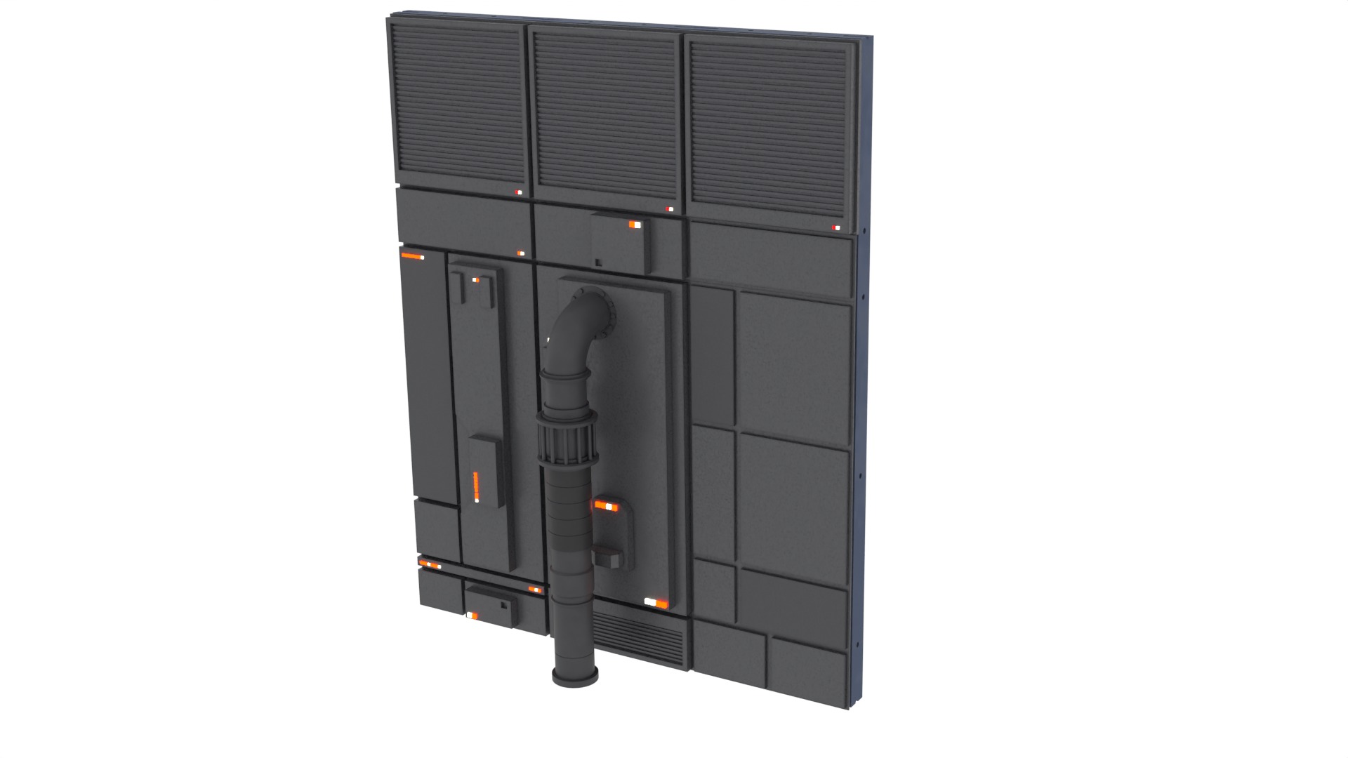 Set 1c - Death Star Control Engineering 1-6 scale Hottoys  3D Model Collection_49