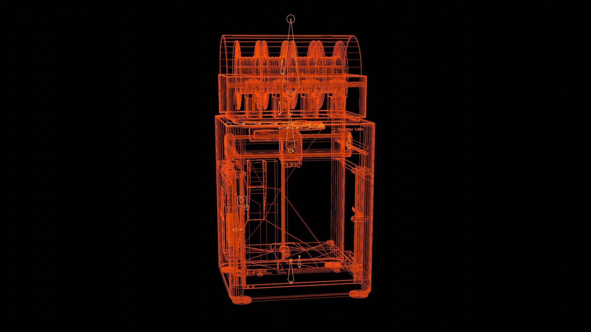 Bambu Lab P1S Low-poly 3D model_40