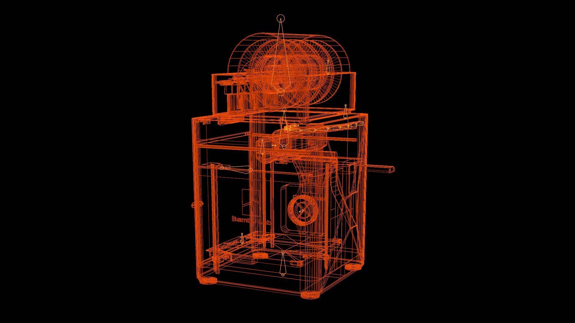 Bambu Lab P1S Low-poly 3D model_27