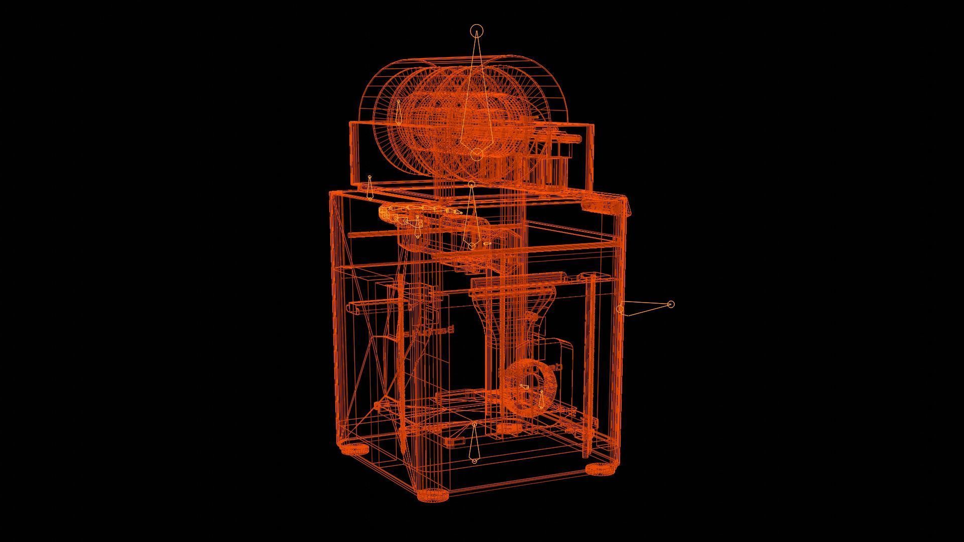 Bambu Lab P1S Low-poly 3D model_34
