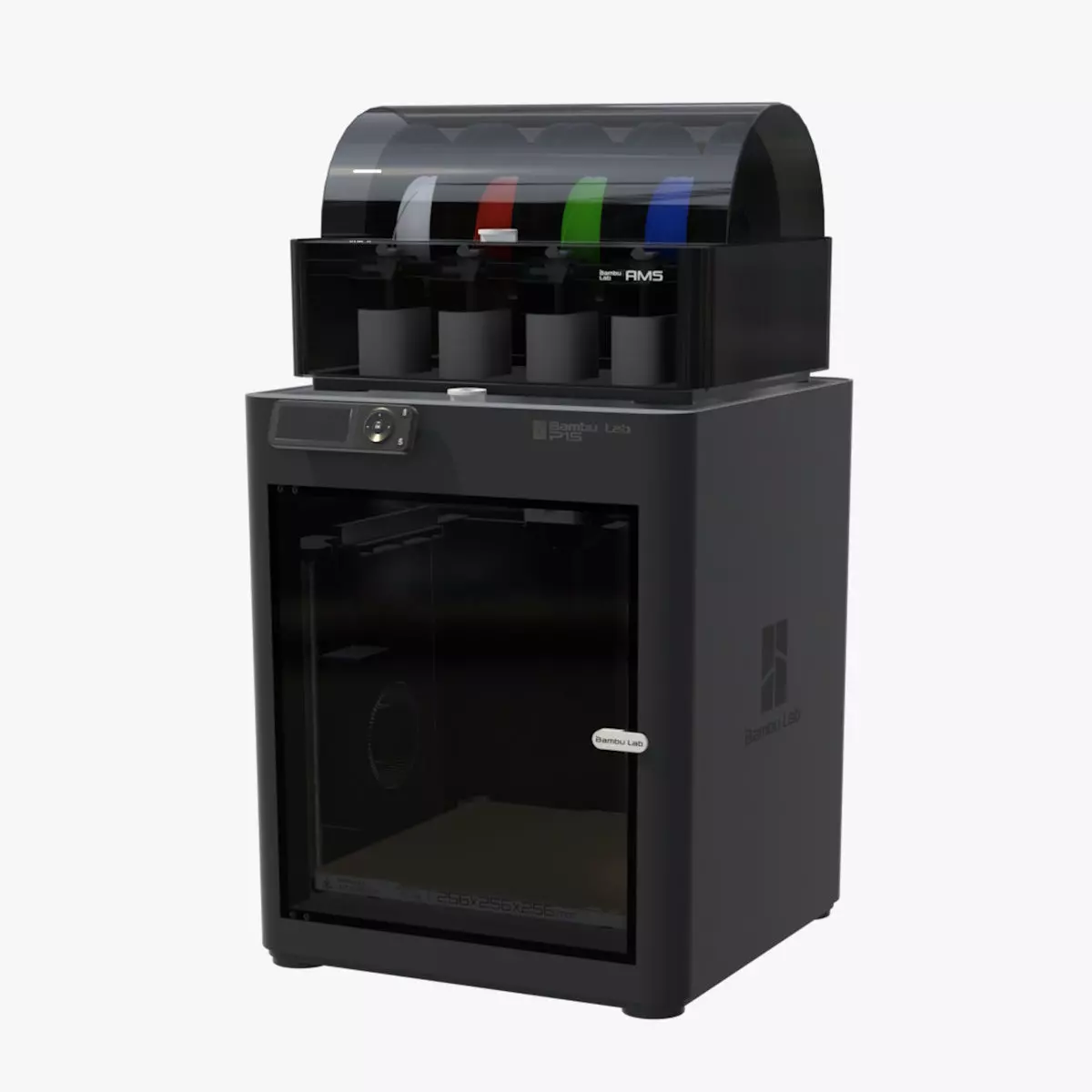 Bambu Lab P1S Low-poly 3D model_0