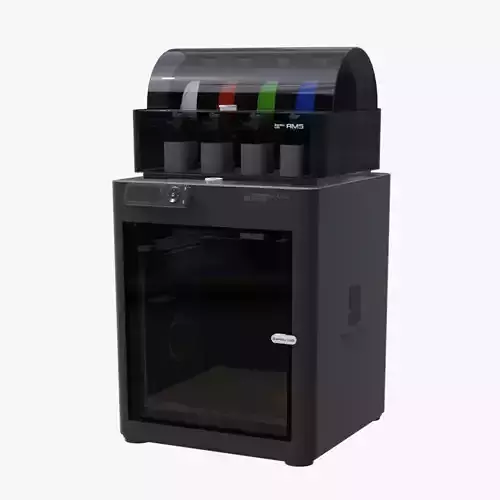 Bambu Lab P1S Low-poly 3D model