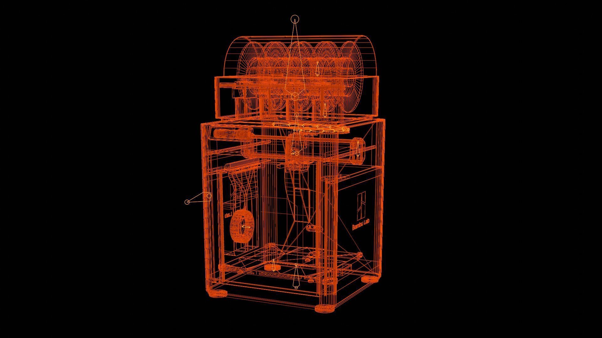 Bambu Lab P1S Low-poly 3D model_22