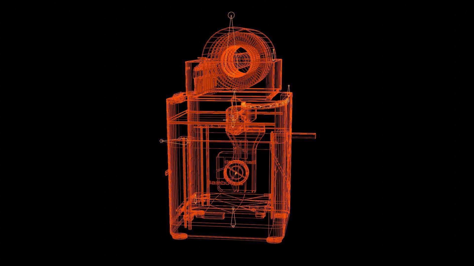 Bambu Lab P1S Low-poly 3D model_26